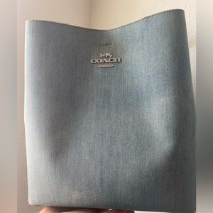 Coach Denim Tote